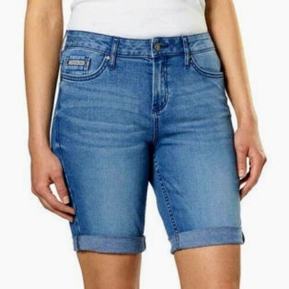 Calvin Klein City Denim Shorts Bermuda MOdest